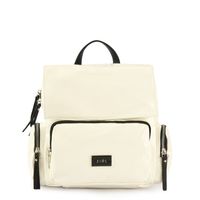 Mochila con tapa mila pequeña blanco