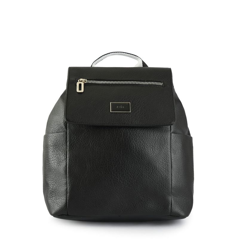 ZIOL - Mochila con tapa grande abrielle negro