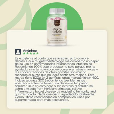 Imagen 2 del producto Pack x3 Gomitas Melena Leon 180 UnKarun Life