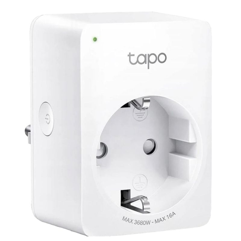 TP LINK - Enchufe Wifi Smart Home TP-Link Tapo P110 Alexa / Google - Blanco