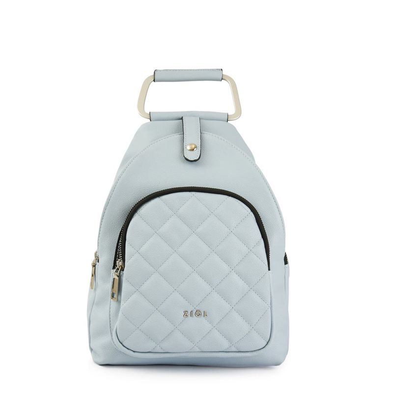 ZIOL - Mochila mediana simonetta celeste