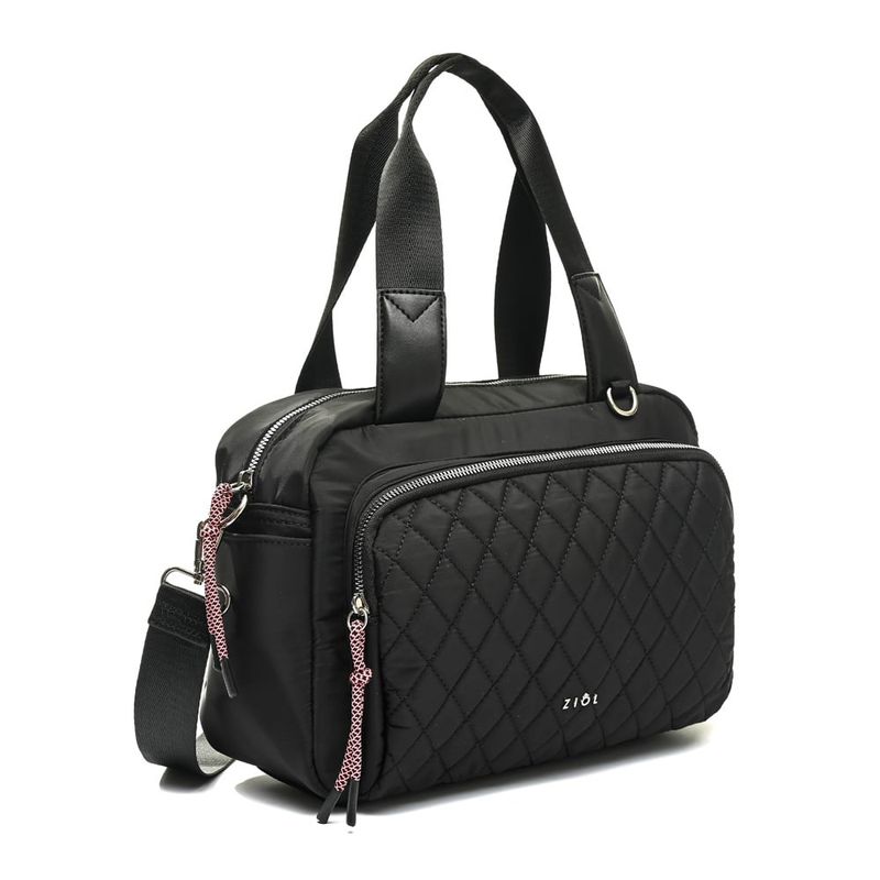 ZIOL - Cartera dos asas mediana luxor negro