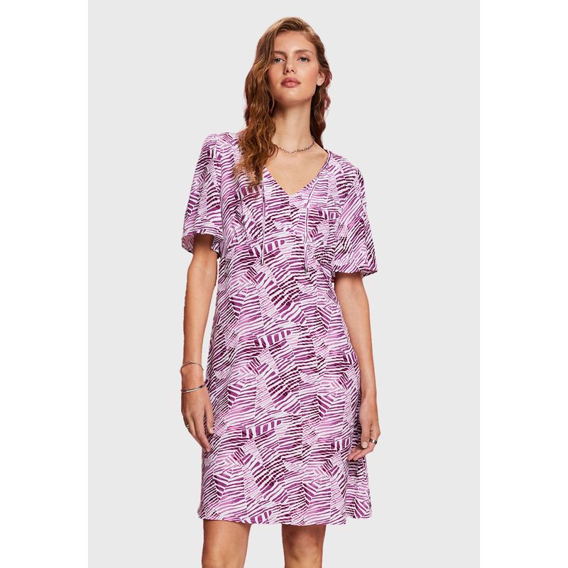 ESPRIT - Minivestido Estampado Mujer Esprit ESPRIT