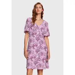 ESPRIT - Minivestido Estampado Mujer