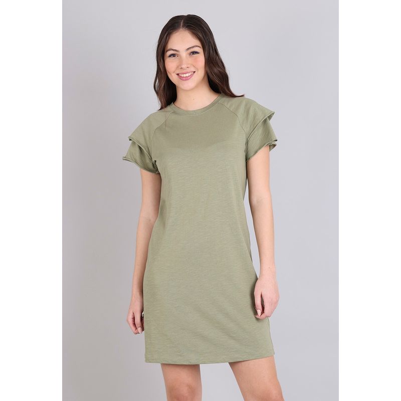 ESPRIT - Vestido Con Cuello Redondo Mujer Esprit ESPRIT