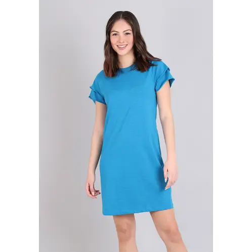 ESPRIT - Vestido Con Cuello Redondo Mujer