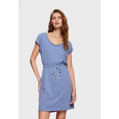 ESPRIT - Vestido Con Ajuste De Cordón Mujer