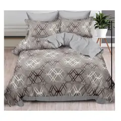GENERICO - CUBRECAMA NEUTRO 2 PLAZA QUILT DE VERANO DISEÑO NEUTRO
