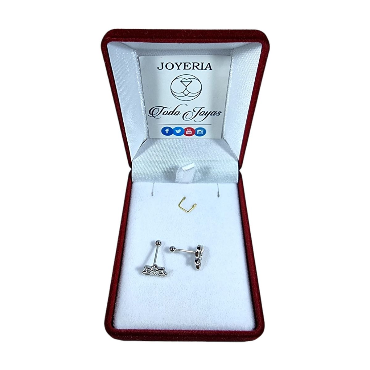 TODOJOYAS - Aros Plata 925 Flor de Loto
