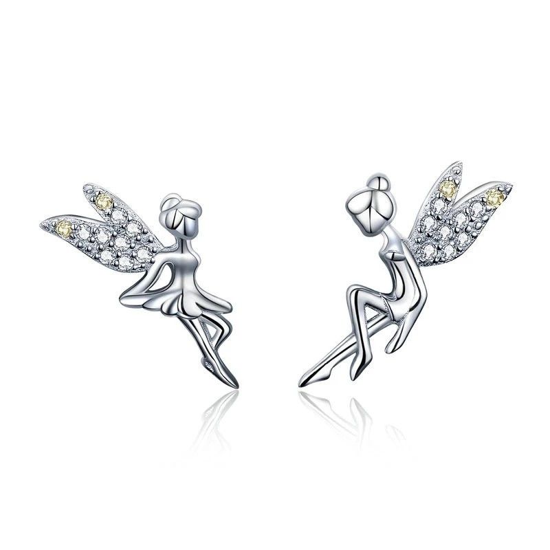 TODOJOYAS - Aros Plata 925 Hadas Plateadas