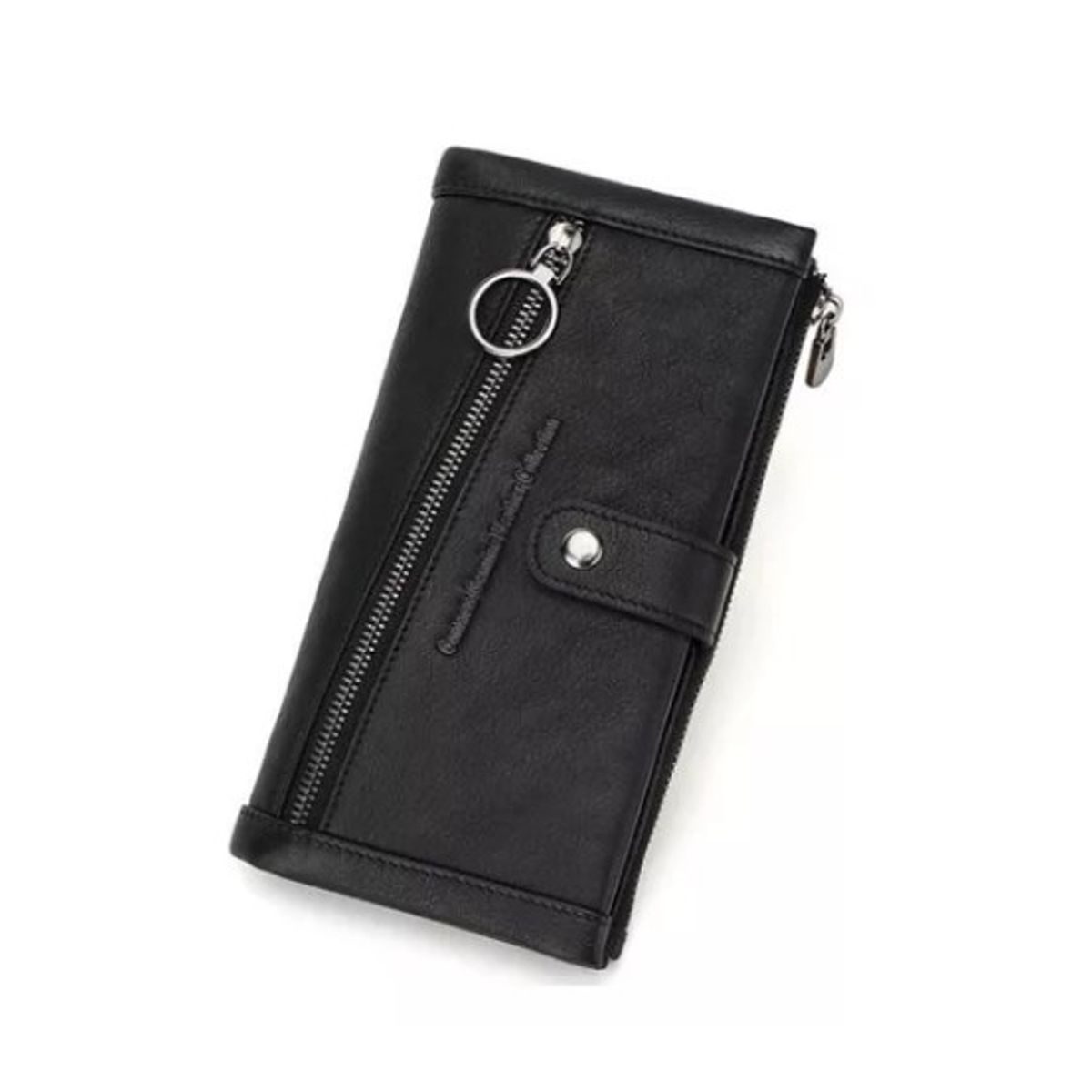 CONTACT - Billetera De Cuero Larga Marca Contacts Modelo M1310 Black