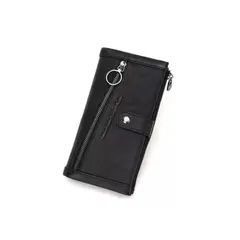CONTACT - Billetera De Cuero Larga Marca Contacts Modelo M1310 Black