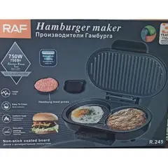 RAF - MAQUINA PARA HACER HAMBURGUESAS SANDWICHES RAF-245