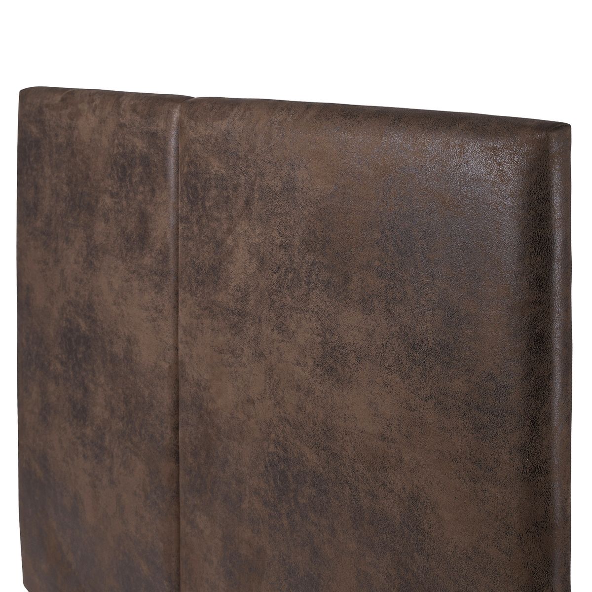 KABECEROS - RESPALDO DE CAMA  - MODELO MANHATHAN ECOCUERO - KING - COLOR CAFÉ