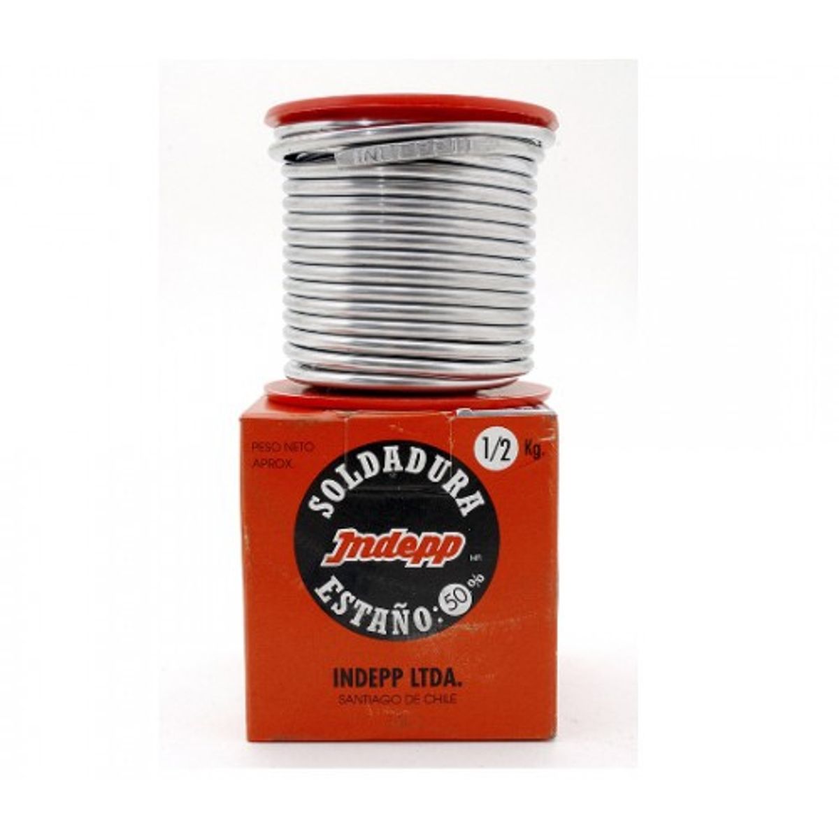 GENERICO - ESTAÑO SOLDADURA CARRETE 50 1/2KG INDEPP