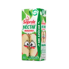 SOPROLE - Caja Jugos Néctar Larga Vida 200 Ml Manzana 30 Uni