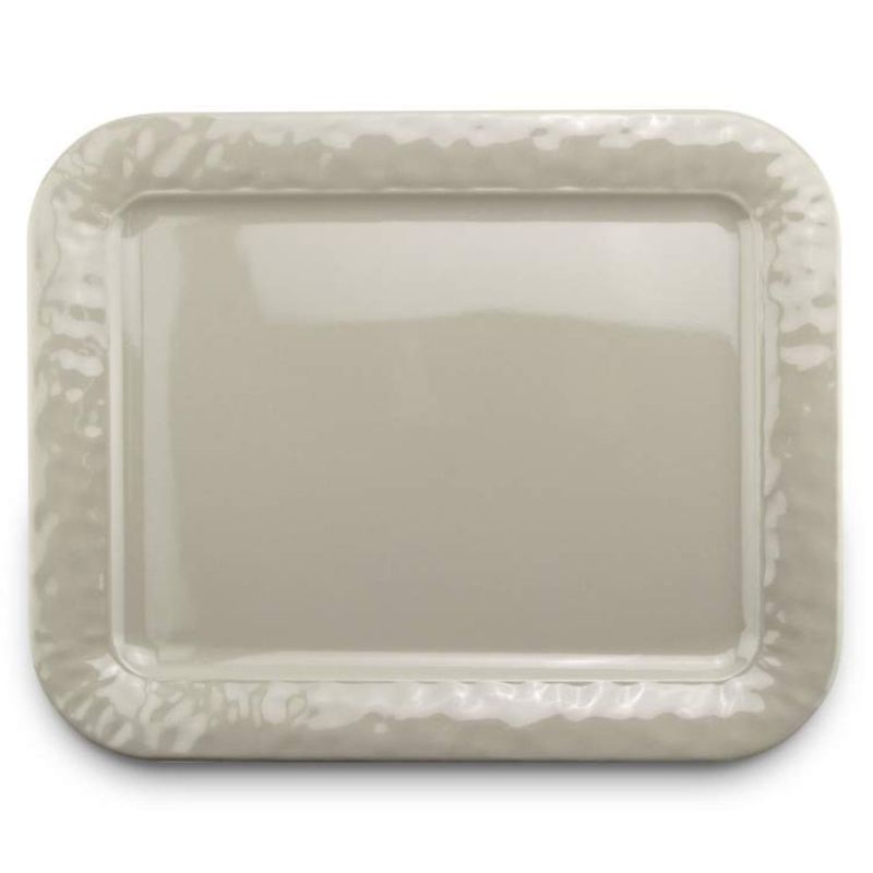 HALLEN - Bandeja Melamina 38Cm Provenzal Taupe Hallen