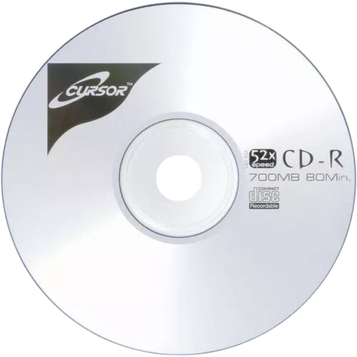 GENERICO - Cd-r 52x Cursor Dvd Pack 50 Unid No Imprimible Compact Disc