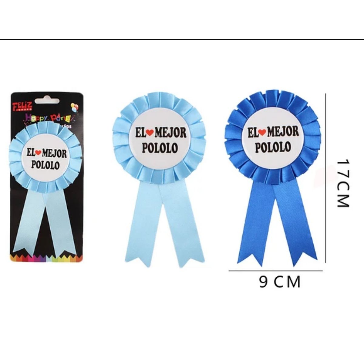 OEM - Pack 02 De Escarapelas Fiesta Oscuridad Matrimonio