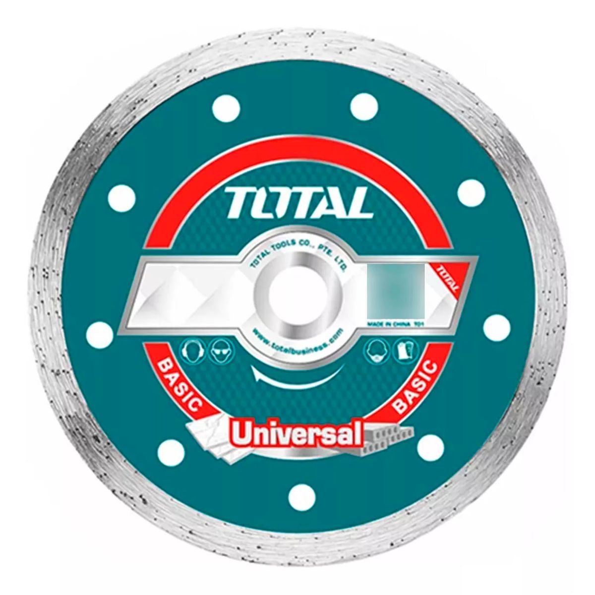 TOTAL TOOLS - Disco Diamantado Corte Humedo 76mm Total Tac2120763