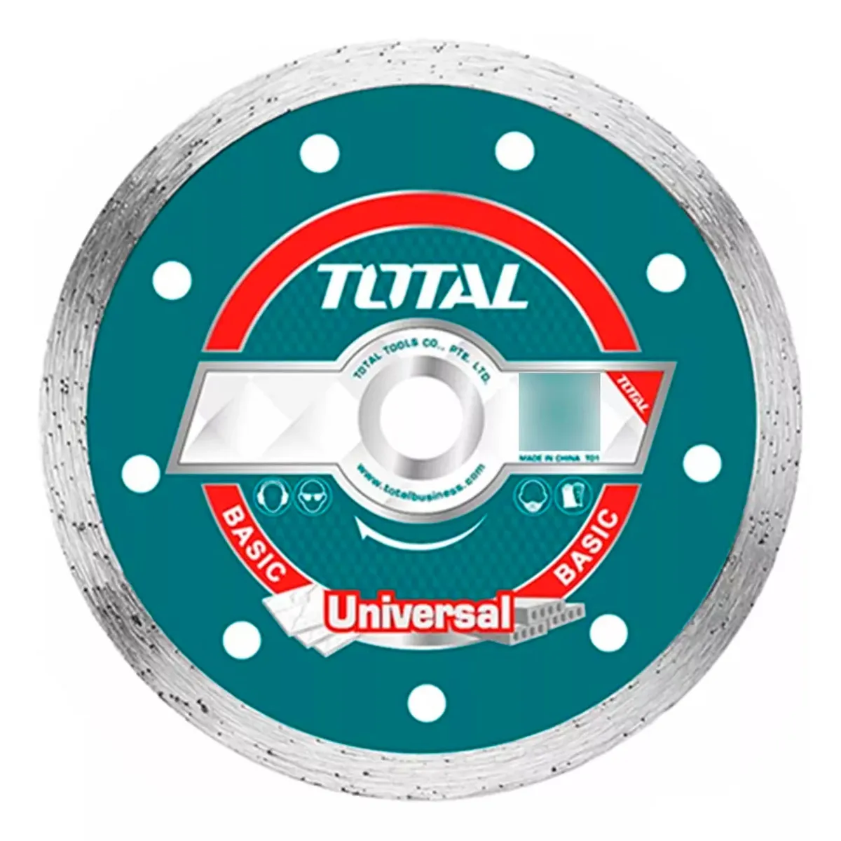 TOTAL TOOLS - Disco Diamantado Corte Humedo 76mm Total Tac2120763