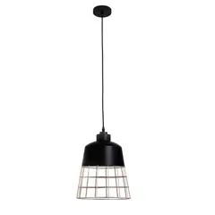 GENERICO - Lampara Colgante Moderna Modelo Toyama Negra Dorada