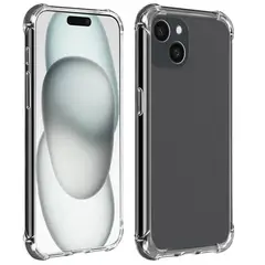 GENERICO - Carcasa Para iPhone 15 Normal Transparente Antigolpe