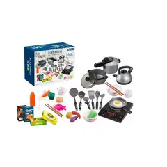 GENERICO - Set Ollas De Camping De Juguete con Luces Y Sonidos