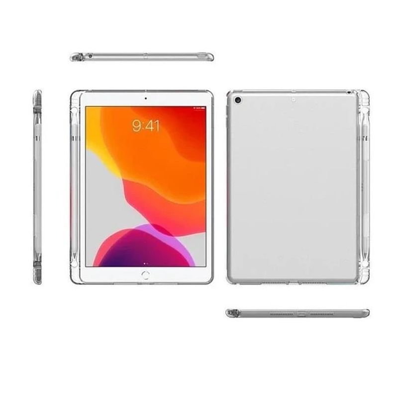 GENERICO - Carcasa Para iPad 8/9/10.2 / Air3 / Pro 10.5 Transparente Antigolpe