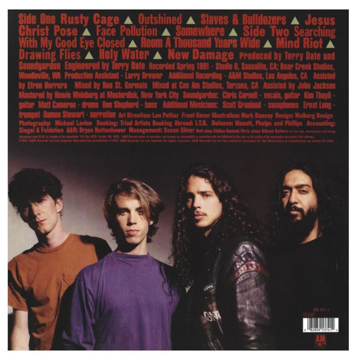 HITWAY MUSIC - SOUNDGARDEN - BAD MOTOR FINGER - VINILO HITWAY MUSIC