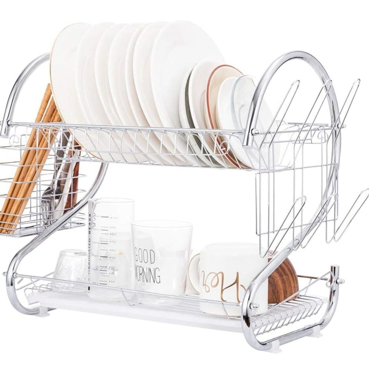 GENERICO - Secador Escurridor De Platos Dos Niveles