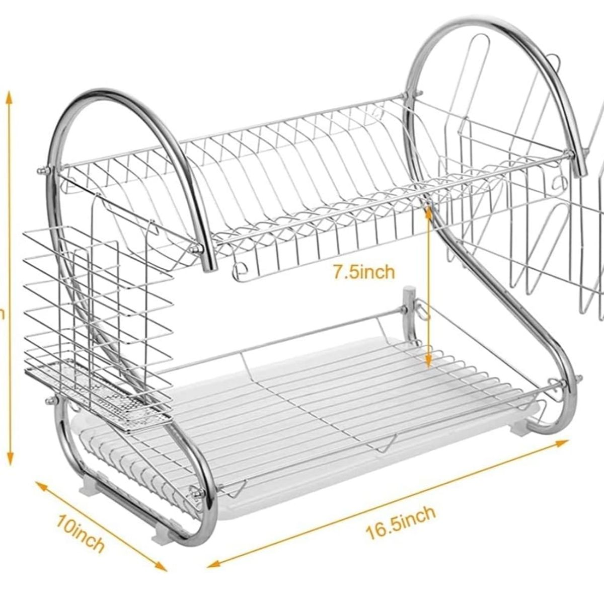 GENERICO - Secador Escurridor De Platos Dos Niveles
