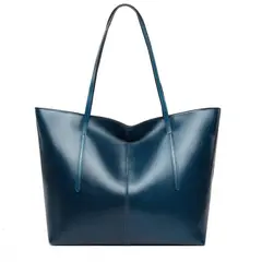 PUREPOWER - Bolso de hombro de moda de cuero genuino para mujer