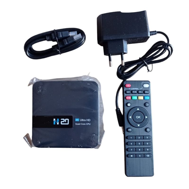 GENERICO - TV BOX H20 Android 10.0 Ultra HD 4K HDR8