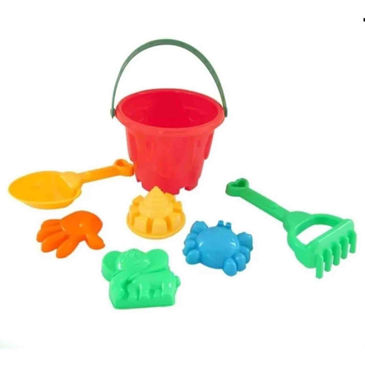 GENERICO - Juguete De Playa Palas Cubeta Balde Infantil Verano