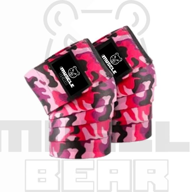 MUSCLE BEAR - RODILLERAS VENDA ELÁSTICA