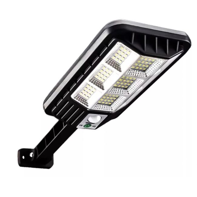 GENERICO - Foco Led Solar 120w Luminaria con Sensor y Control Remoto