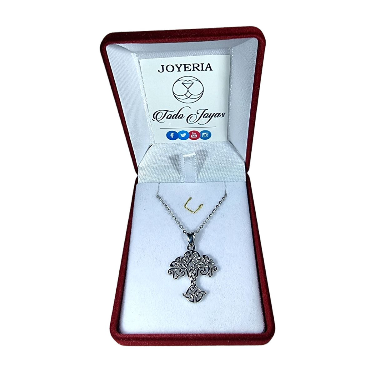 TODOJOYAS - Collar Plata 925 Arbol de la Vida Life