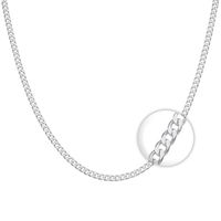 Cadena Plata 925 2mm 50cm Modelo Grumet