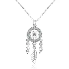 TODOJOYAS - Collar Atrapa Sueño Circones Plateado