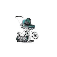 GENERICO - Coche Para Muñecas Con Bolso Niñas Bebe Juguete