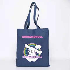 GENERICO - TOTE BAG BOLSO MEZCLILLA JEAN ESTAMPADO CINNAMOROLL COMIC 35 X 40 CM