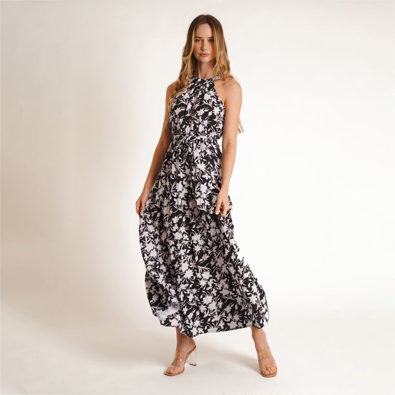 GUINDA - Vestido Halter Joie Guinda