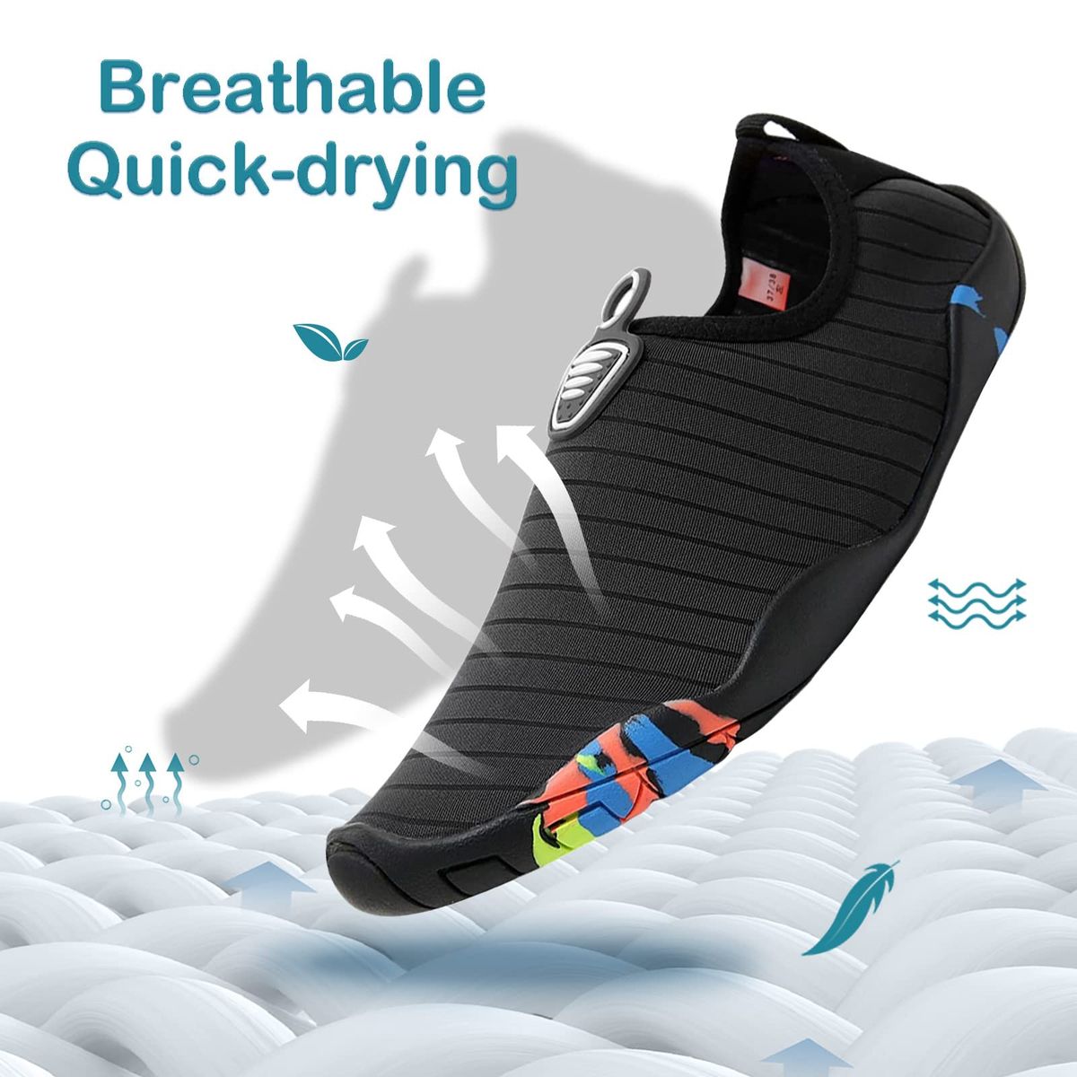 EVERSO - Zapatillas De Agua De Natación Secado Rápido Antideslizante