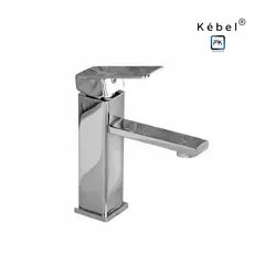 GENERICO - Llave Monomando Lavamanos Classic Chrome Kébel FK