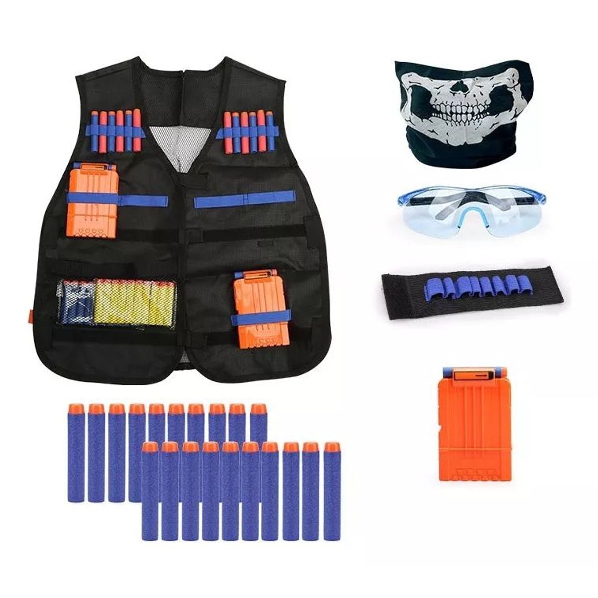 KUANGYE - Kit De Chaleco Táctico Para Niños Para Nerf Guns N-strike El