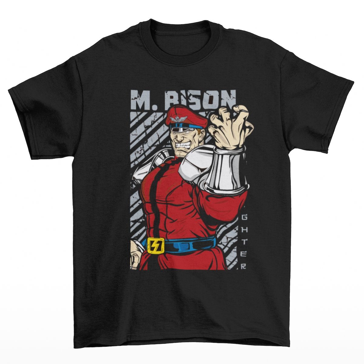 TELAESTAMPO - POLERA JUEGO - STREET FIGHTER - BISON