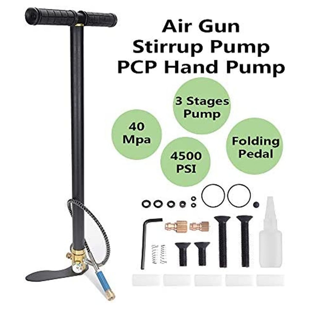 DE TODO Y MAS - Bombin 6000 Psi 3 Etapas Pistón Metálico