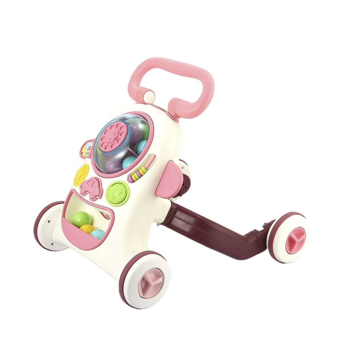 BEBESIT - Corre Pasillo Caminador 2 en 1 Rosado Bebesit