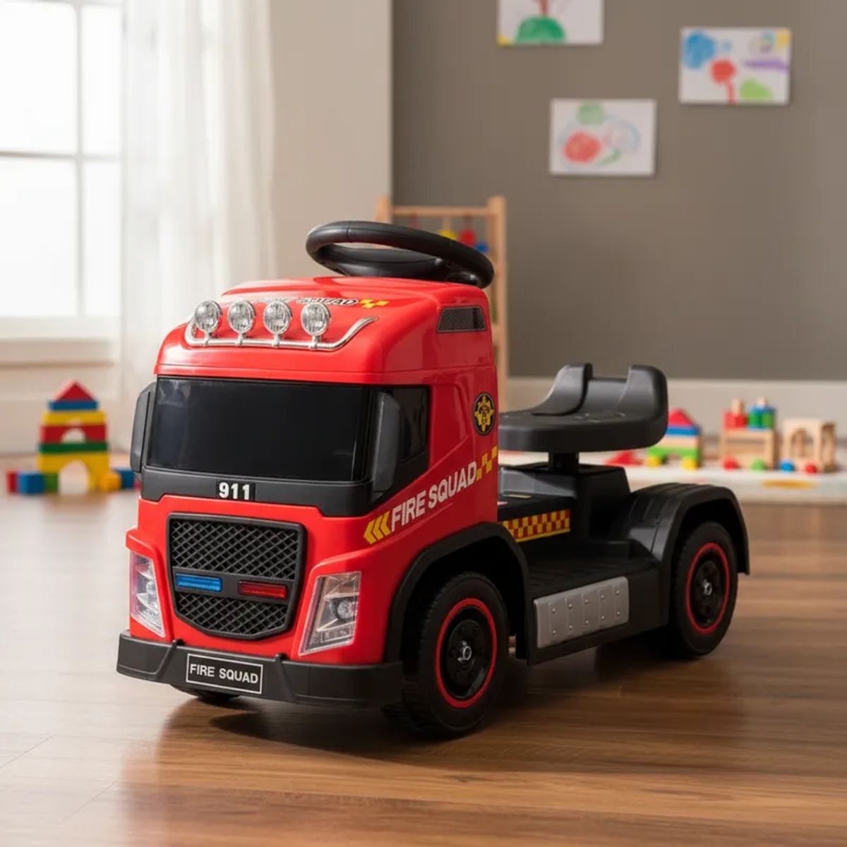 BEBESIT - Corre Pasillo Caminador Camión Bombero Bebesit